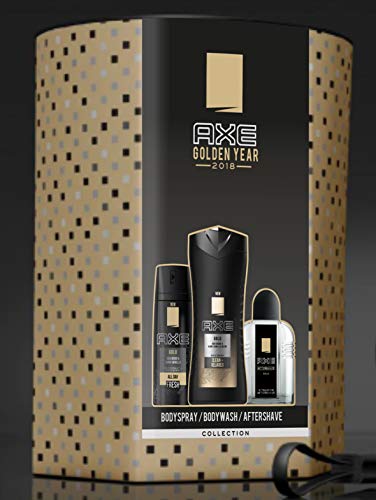 Axe Gold, Kit para baños (Hombre) - 3 piezas