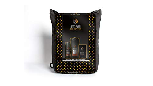Axe Mochila Dark Temptation, Kit para baños - 3 piezas