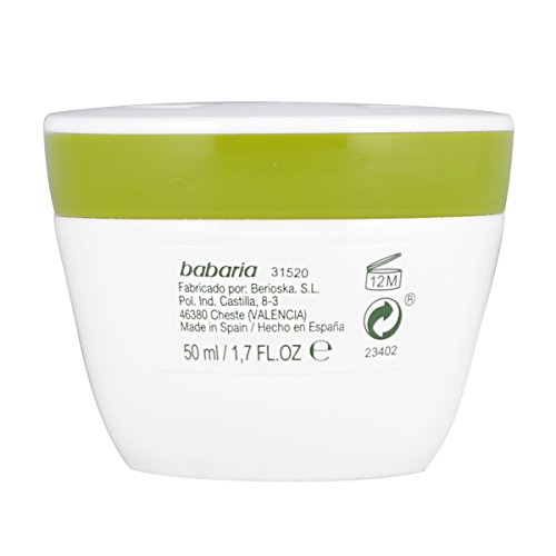Babaria Aceite de Oliva Crema Facial Hidratante Día SPF15 Crema de Día - 50 ml