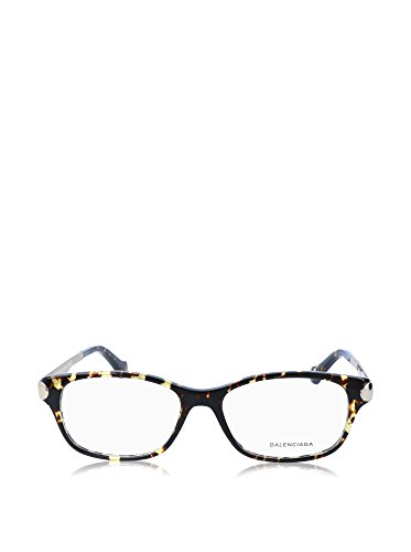 Balenciaga Brillengestelle Ba5024 055-54-16-140 Monturas de gafas, Marrón (Braun), 54.0 para Mujer