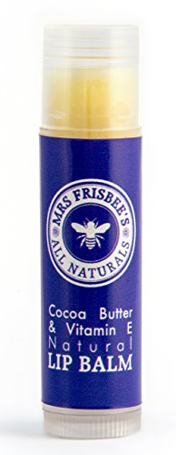 Bálsamo labial natural de manteca de cacao y vitamina E (nutre, acondiciona y suaviza), 5g