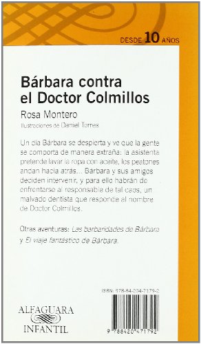 BARBARA CONTRA EL DOCTOR COLMILLO (Infantil Naranja 10 Años)