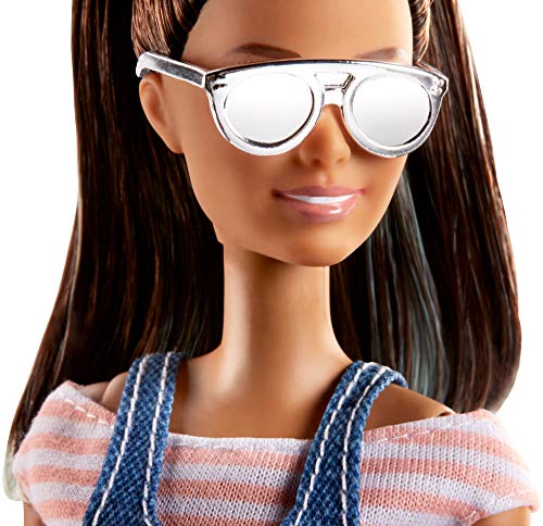 Barbie Fashionista, Muñeca Mono de moda, juguete +7 años (Mattel FJF37) , color/modelo surtido