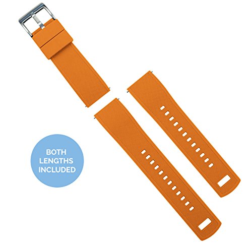 Barton Elite - Correas de reloj de silicona - Enganche rápido - Color a elegir - 18 mm, 19 mm, 20 mm, 21 mm, 22 mm, 23 mm y 24 mm