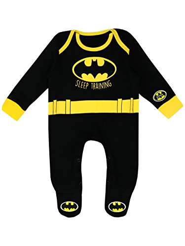 Batman Pijama Entero para Niños Bebés DC Comics - 12-18 Meses