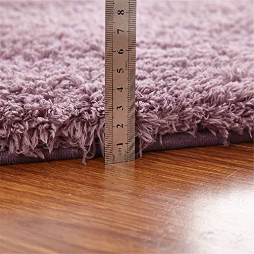 Bbxw Suave Shaggy Alfombra,Moderna Simple Alfombras,Fluffy Carpet para Salón,Alfombra para Dormitorio,Rectángulo Mullida Víveres Decoracion G 100x160cm