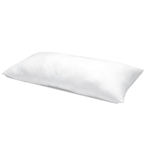 Beautissu Almohada cojín BeauNuit NK - 40x80 cm - Relleno de 450g de Microfibra - Costura Interior - Apto para alérgicos