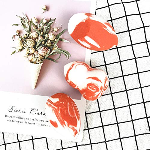 Beauty Esponja Blender, Esponja Maquillaje Microfibra Velvet Sponge, Esponjas Para Maquillaje Facial, sin Látex, Hipoalergénicas