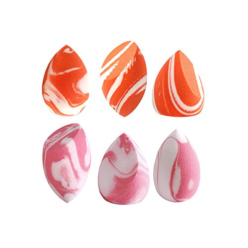 Beauty Esponja Blender, Esponja Maquillaje Microfibra Velvet Sponge, Esponjas Para Maquillaje Facial, sin Látex, Hipoalergénicas