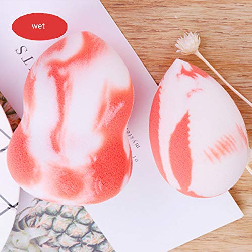 Beauty Esponja Blender, Esponja Maquillaje Microfibra Velvet Sponge, Esponjas Para Maquillaje Facial, sin Látex, Hipoalergénicas