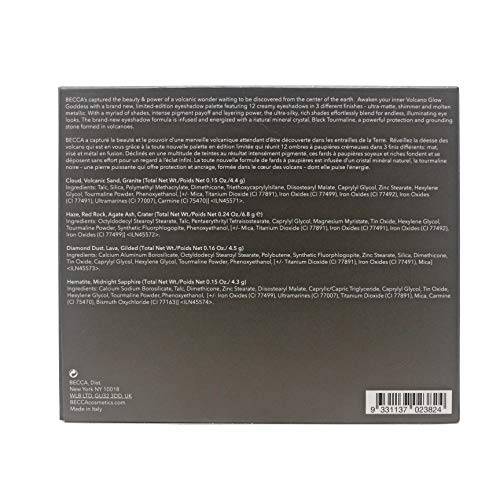 Becca Volcano Goddess Paleta de sombra de ojos