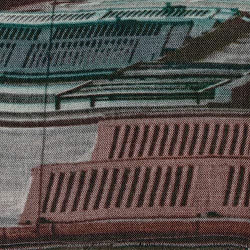 Becksöndergaard Furtera Cowo - Bufanda multicolor Bufanda para mujer de lana Modal Mix – suave – 100 x 200 cm – 2007674001-018