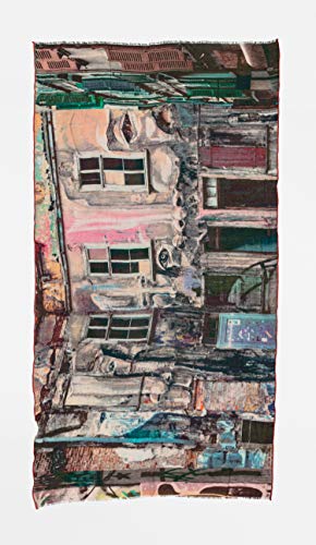 Becksöndergaard Furtera Cowo - Bufanda multicolor Bufanda para mujer de lana Modal Mix – suave – 100 x 200 cm – 2007674001-018