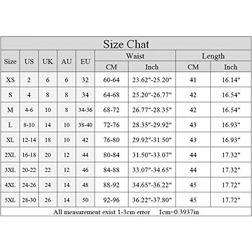 Beeck - Falda corta con hebilla para mujer, color marrón claro a cuadros Té ligero. XXL