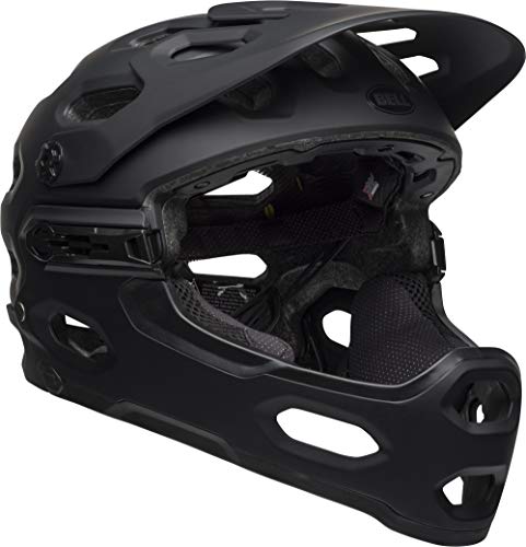 Bell Helmets Super 3R MIPS Casco MTB, Unisex Adulto, Negro, Large/58-62 cm