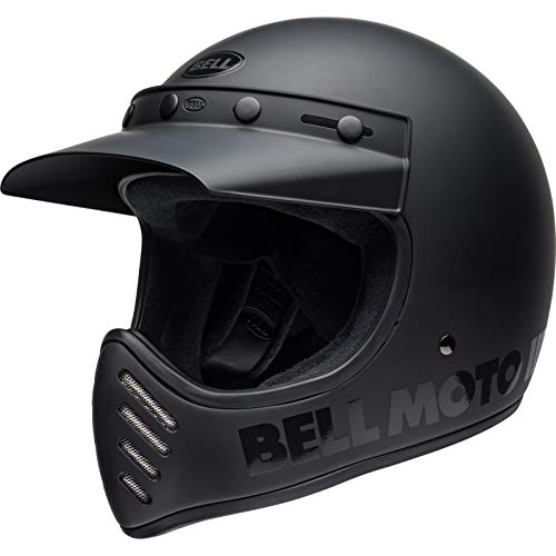 Bell Moto-3 Retro Crosshelm Classic Matte/Gloss-M
