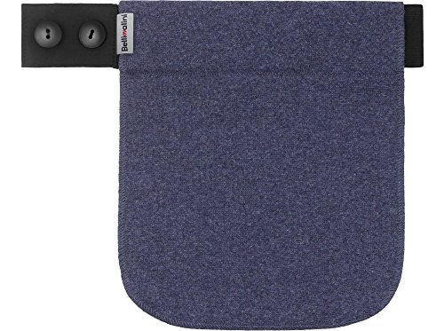 Bellivalini Premamá Banda Elástica de Extensión de Cintura Pantalones Mujer BLV50-137 (Azul Oscuro)