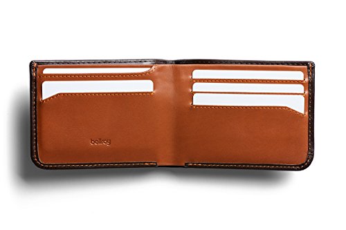 Bellroy Hide & Seek Wallet, Cartera Slim de Piel con Billetera, Disponible con protección RFID, Bolsillo Oculto (Máx. 12 Tarjetas, Efectivo, Monedero) - Java