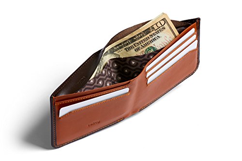 Bellroy Hide & Seek Wallet, Cartera Slim de Piel con Billetera, Disponible con protección RFID, Bolsillo Oculto (Máx. 12 Tarjetas, Efectivo, Monedero) - Java