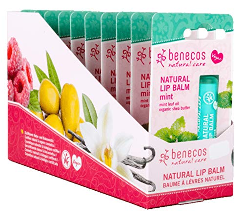 Benecos Balsamo Labial Vegano Menta 4,8Gr. 1 Unidad 300 g