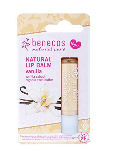 Benecos Balsamo Labial Vegano Vainilla Natural 4,8Gr. 1 Unidad 200 g