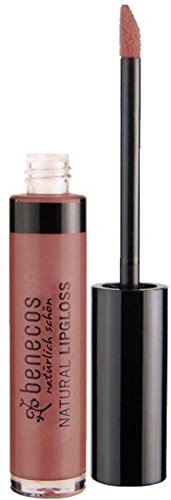 BENECOS - Brillo de labios - Desnudo natural - Cuida tus labios con un ligero sabor a frutas - Con efecto brillo - 5 ml