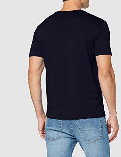 Benetton T-Shirt Camiseta de Tirantes, Azul (BLU 906), X-Small para Hombre