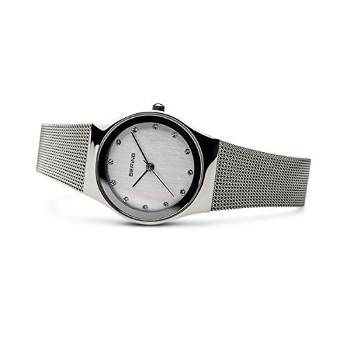 BERING Reloj Analógico para Mujer de Cuarzo con Correa en Acero Inoxidable 12927-000
