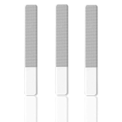 Best Nail File, Crystal Nano Glass Nail Shiner & Nail File Buffer Professional Nail Care Set Manicure Nail Files Block - Limas de uñas para bebé (3 unidades)