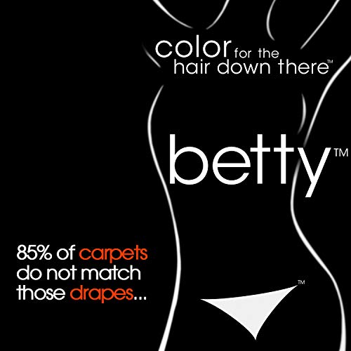 Betty Beauty Brown Betty Color for the Hair Down There Coloring Kit 2.0 Fluid Ounces by Betty Beauty