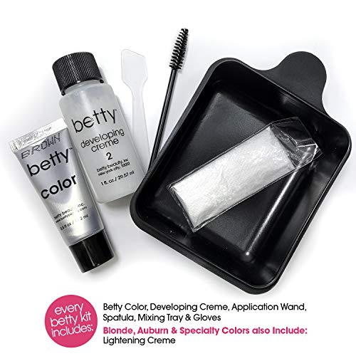 Betty Beauty Brown Betty Color for the Hair Down There Coloring Kit 2.0 Fluid Ounces by Betty Beauty