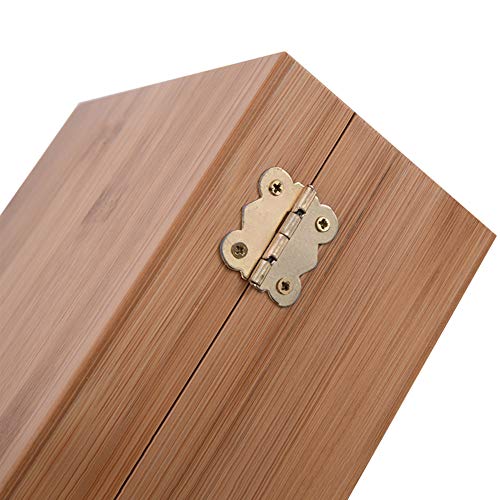 Beunyow 26 Botellas Caja de Aceite Esencial Organizador de Bambú Estuche Portátil Caja de Almacenamiento de Aromaterapia para almacenar Aceite, Perfume, Aceite Esencial para Negocios
