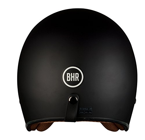 BHR Casco, color Negro Mate, talla 59/60