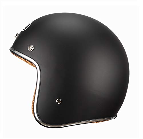BHR Casco, color Negro Mate, talla 59/60