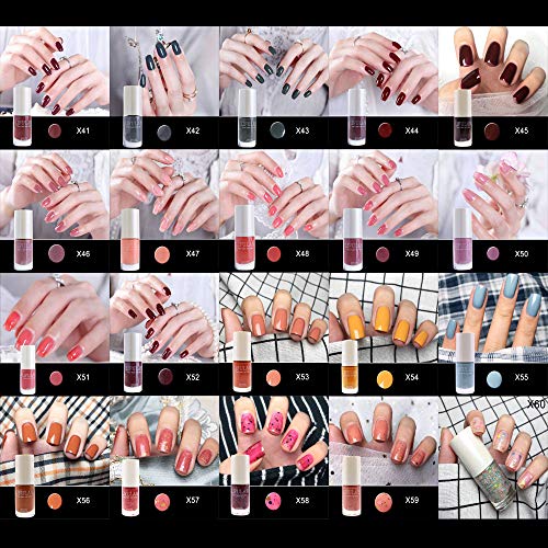 BHYDRY Esmalte de uñas en Gel Nail Art Esmalte de uñas en Gel UV LED Esmalte de uñas a Base de Agua en Gel