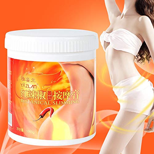 BianchiPatricia 1000G Red Pepper Women Body Slimming Cream Women Fast Fat Burning Weight Loss