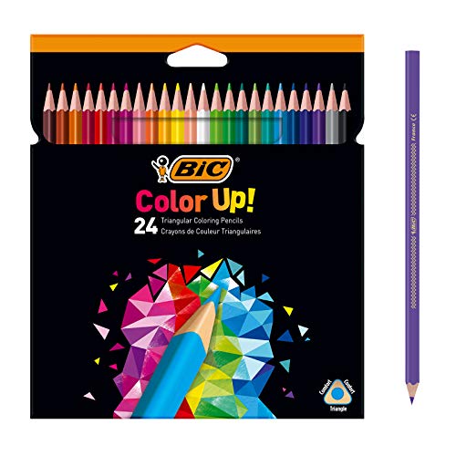 BIC Color Up lápices de colores surtidos, blíster de 24 unidades (950528)