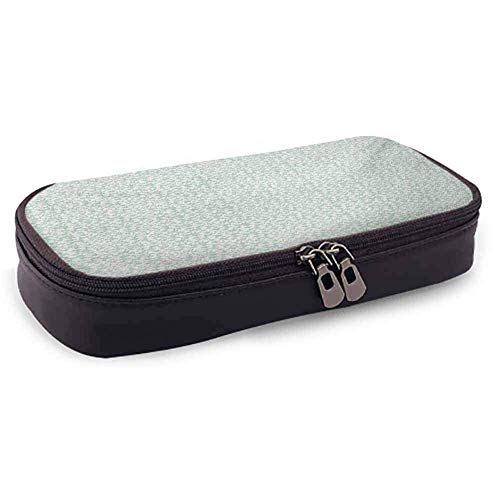 Big Capacity Pen Marker Holder Storage Love Leather Pen Pencil Case, Valentines Lettering Wall Brushing Dripping Street Wings Illustration for Kid, Teen Student, Boy, Girl or Adult for Men,