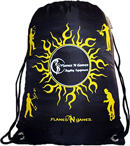 Big Top - Juego de diábolos con cojinetes de Bolas Gigantes + Ali Dream Metal Diablo Palos de Mano, Diabolo Cordel + Bolsa de Viaje! (Rojo Diabolo + Rojo Palos de Mano)