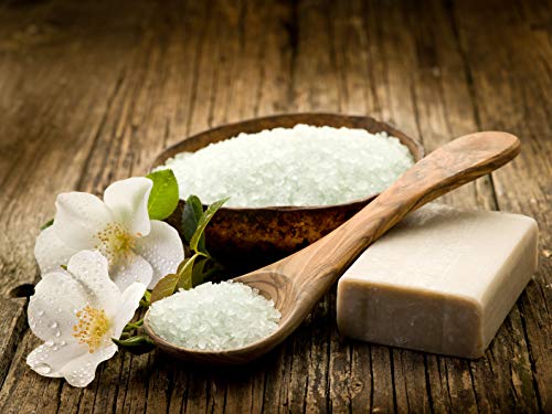 bingospa aditivos de baño Sole con minerales de la mar muerto con Colágeno: piel Regeneración, acné, celulitis, Dilatación, los problemas, piel grietas problema, pelo problemas – 550 g