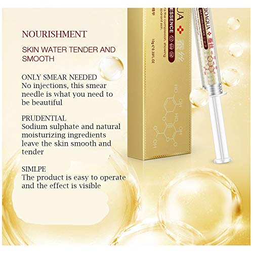 BIOAQUA 24 K Gold Face Mask Skin Moisturizing Anti Wrinkle Colágeno Hydra Essence 10 g