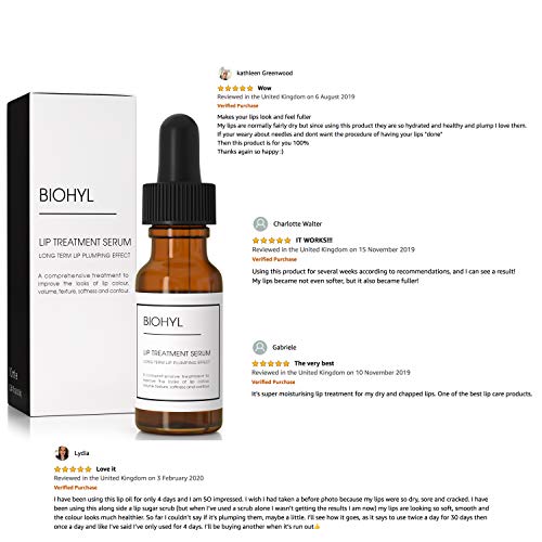 BIOHYL – Lip Treatment Serum. Long-term Lip Plumping Effect.