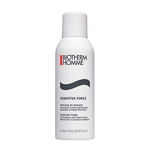 Biotherm Homme Sensitive Force - Espuma de afeitar, 200 ml
