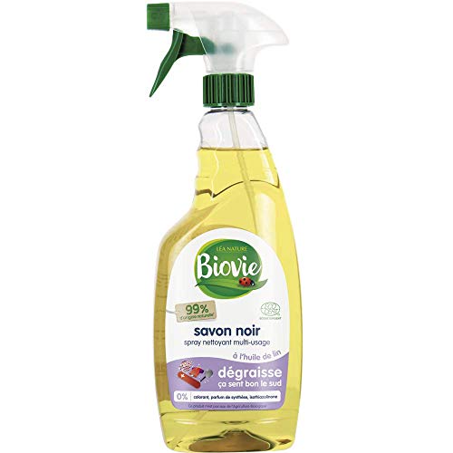 Biovie Spray Savon Noir à l'Huile Essentielle de Lavandin