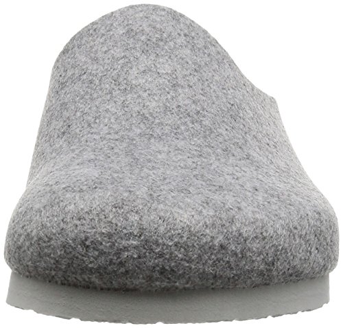 Birkenstock Amsterdam, Zapatillas de casa de fieltro Unisex Adulto, Gris (Light Grey), 40 EU (Regular)