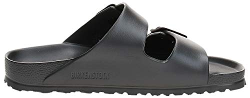 Birkenstock Arizona EVA, Sandalias de Punta Descubierta para Mujer, Plateado (Metallic Anthracite Metallic Anthracite), 38 EU
