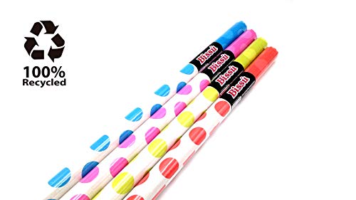 bissu Mantel de Papel Plastificado, Blanco con Lunares Pistacho, 1.18 m x 25 m