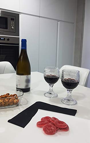 bissu Servilletas Negras 38 * 38 Punta Punta. 540 Servilletas. Caja Expositora de 15 Paquetes * 36 u/pte. Especial hosteleria. Biodegradables