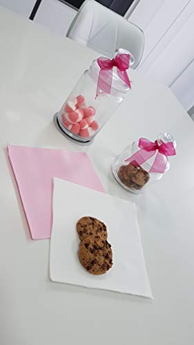 bissu Servilletas Rosa 38 * 38 Punta Punta. 540 Servilletas. Caja Expositora de 15 Paquetes * 36uds/pte. Especial hosteleria. Biodegradables