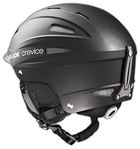 Black Crevice BCR143912, Casco de Esquí, Negro, M (57-59 cm)